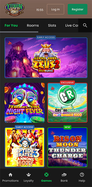 Yukon Gold Casino Aplikacioni Celular