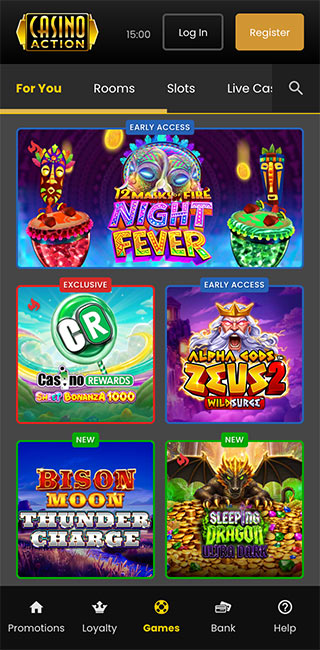 Casino Action Aplikacioni Celular