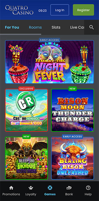 Quatro Casino Aplikacioni Celular